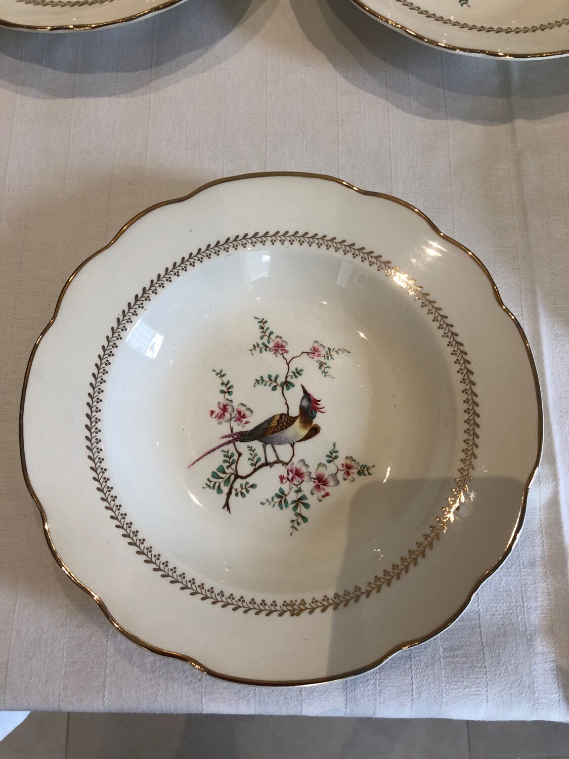 6 Gien Tokyo dinner plates
