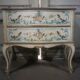 Italian painted chest of drawers