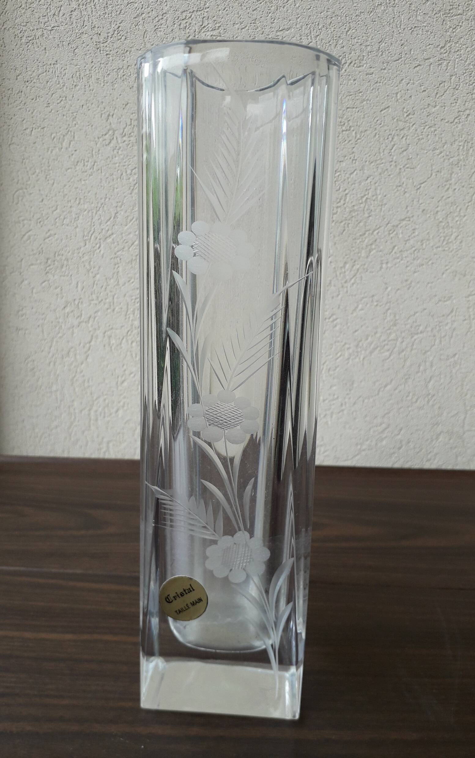 Crystal vase