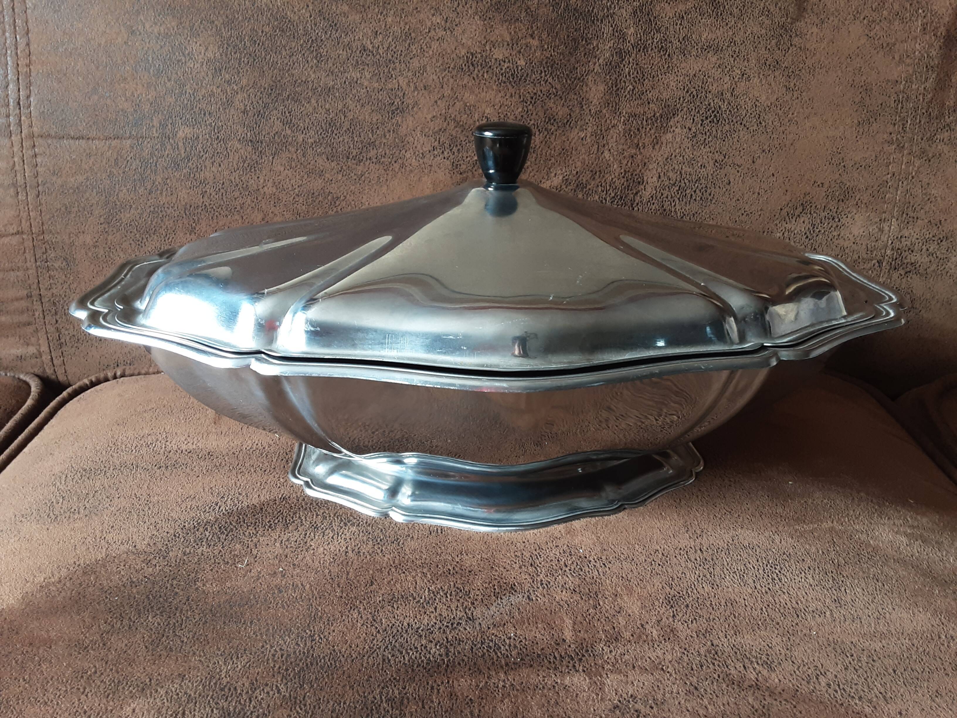 Soupière inox originale