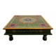 Table basse décorative peinte à la main, style baïonnette,