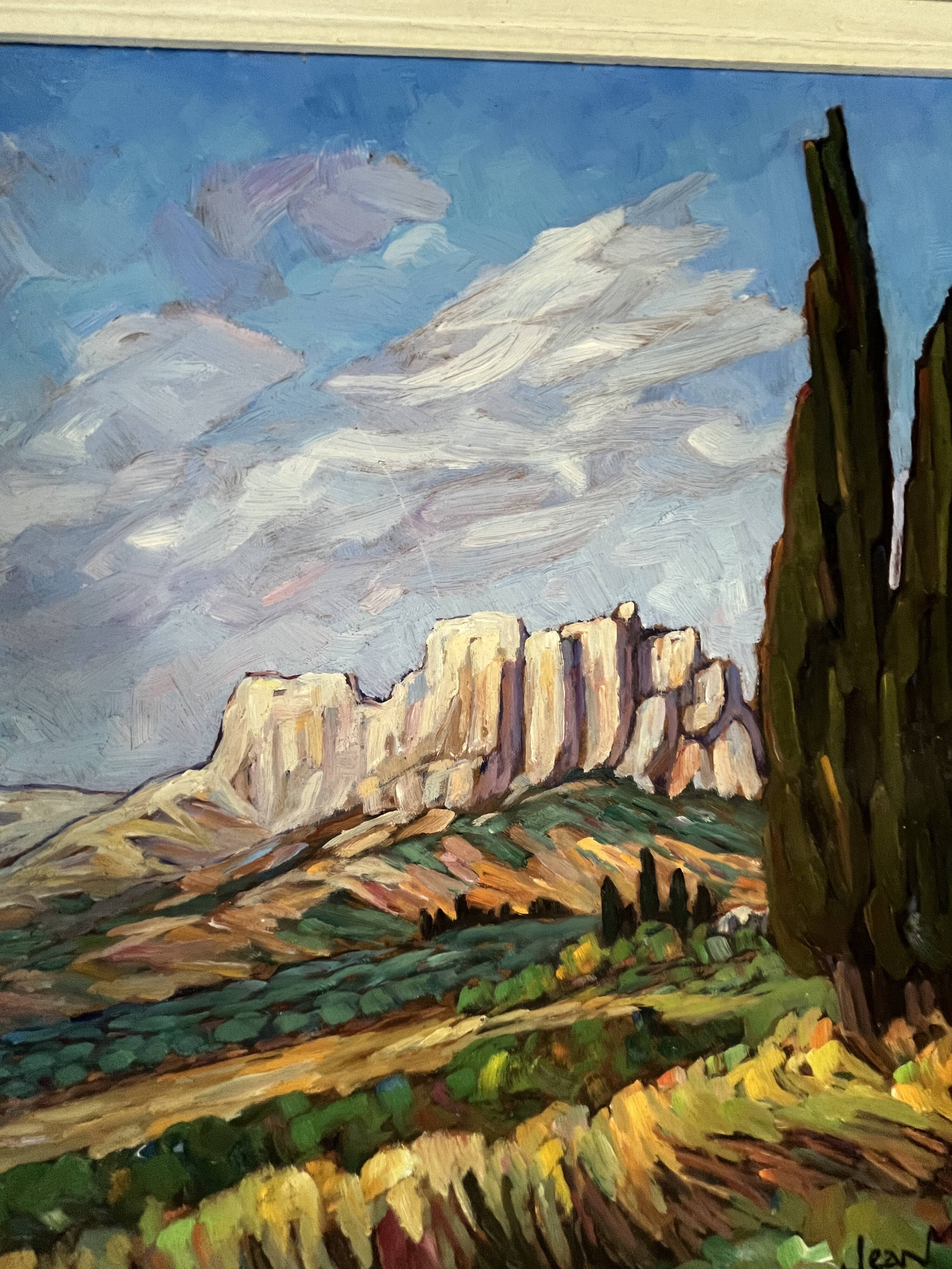 painting The Leases of Provence by Jean Morel
