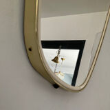 Asymmetrical mirror from the 60s freeform