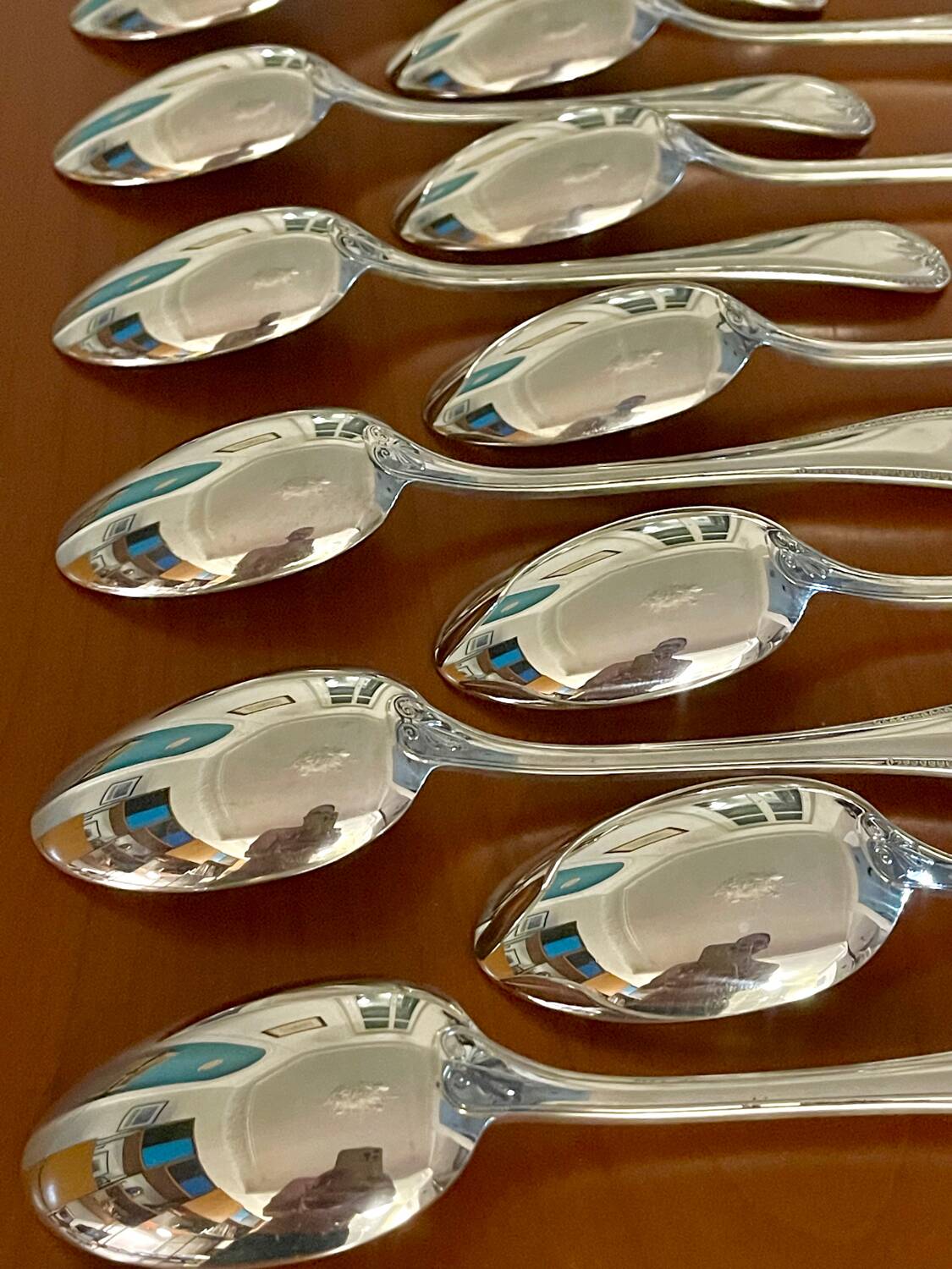Christofle Malmaison 49-piece cutlery set for 12 people, excellent condition