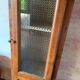 Antique solid wood display cabinet – narrow cabinet
