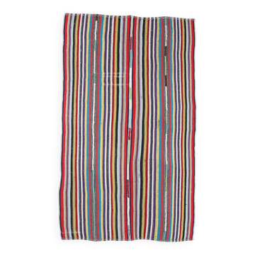 Tapis Kilim vintage moderniste multicolore, 165 x 269 cm
