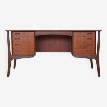 Bureau danois en teck Svend Aage Madsen, années 1950