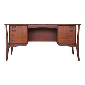 SVend Aage Madsen Danish Teak Desk, 1950s.