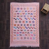 Ethnic Pink Berber Carpet