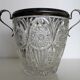 Art Deco crystal style champagne bucket
