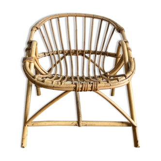 Children's rattan chair