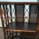 Set Bar + 2 rattan stool bamboo cannage