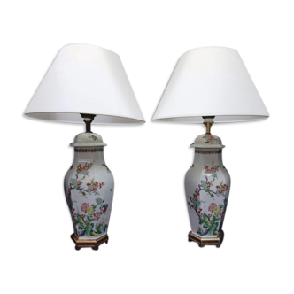 Lot - Pair of table lamps.