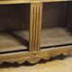 Antique Vendée dresser in solid elm by artisan Chaillou Hermouet.