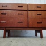 Scandinavian teak chest of drawers