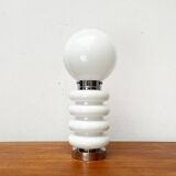 Space age glass table lamp from the mid-century by Carlo Nason for JBS, 1960s.