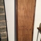 Bevelled mirror oak frame