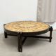 Table basse Herbier, Roger Carpon, Vallauris, France, 1970