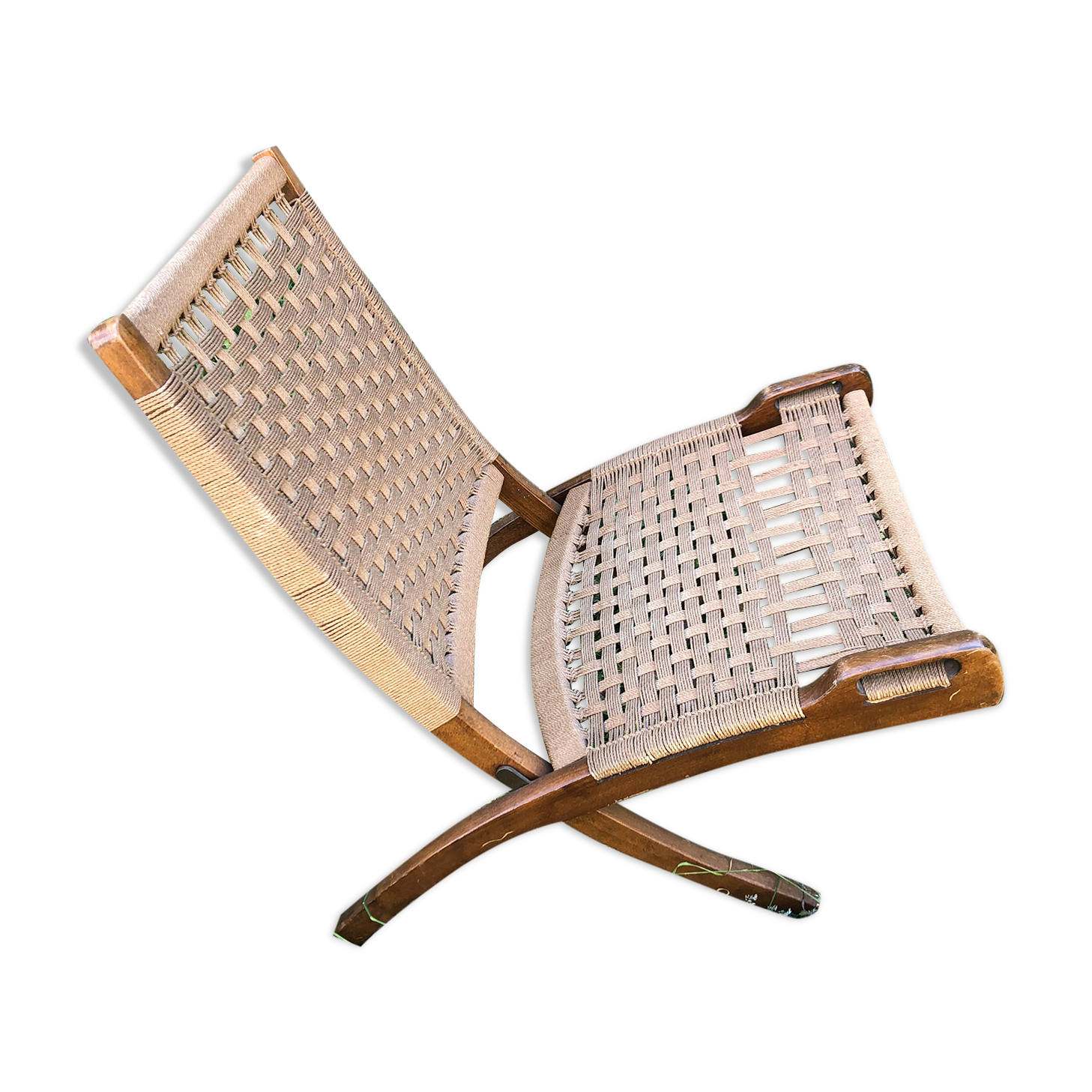 Folding armchair by Ebert Wels Safari model