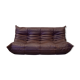 Sofa 3 places leather designed by Michel Ducaroy 1973