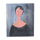 Tableau de femme a l'huile