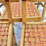 Set of 5 chairs Pierre Cruege