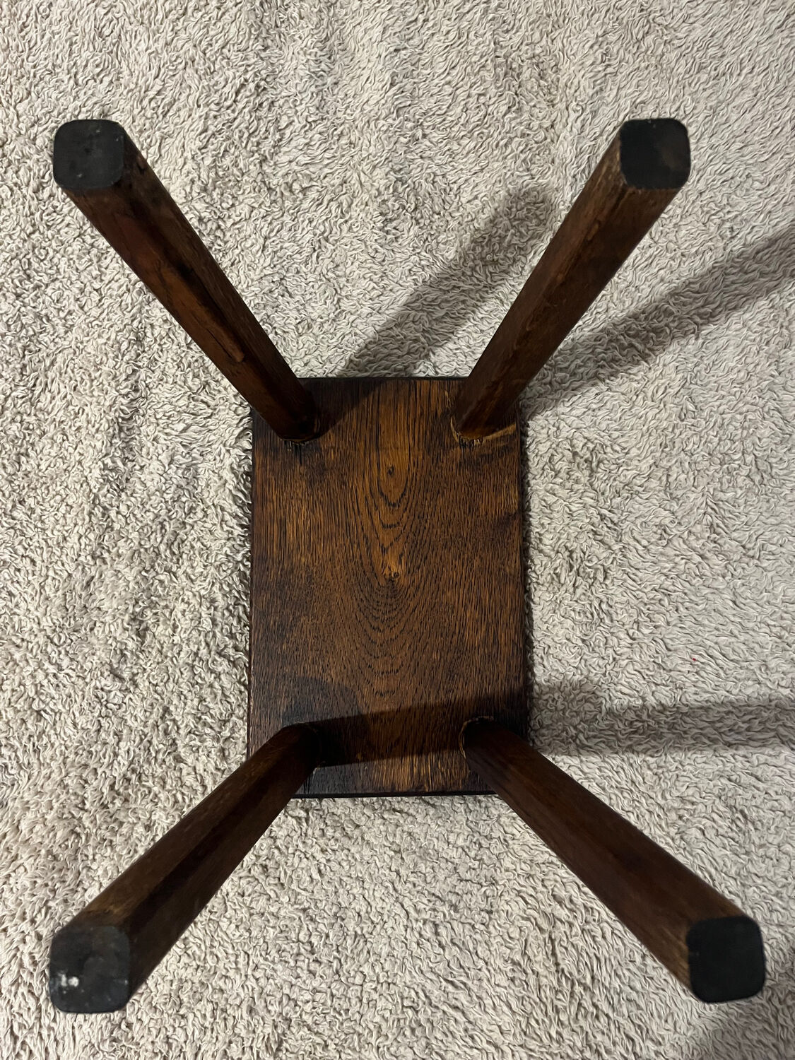 Wooden stool or small bench