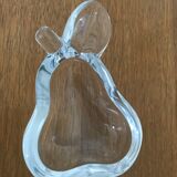 Pear crystal ashtray