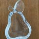 Pear crystal ashtray