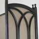 Antique restored bentwood Art Nouveau room divider from the 19th century