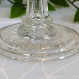 Fruit cup on foot moulded glass