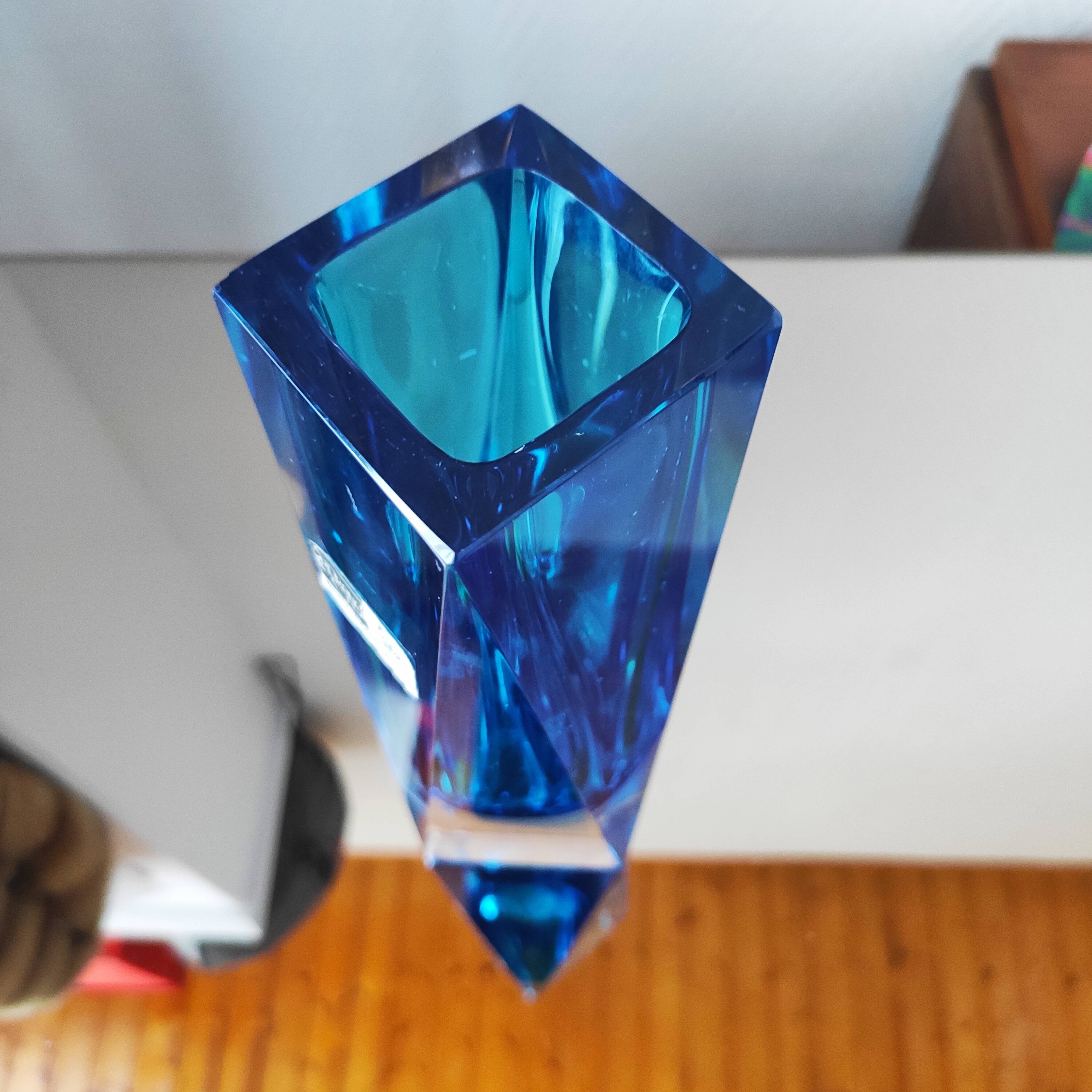 Vintage Murano Sommerso Vase