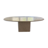 Travertine table