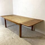 Vintage 1950's solid wood table