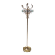 Brass and Glass Revolving Coat Rack, Italy