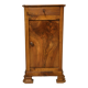 Walnut bedside table