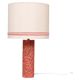 Textured sculpted table lamp Anonymous, Italy, 1950
