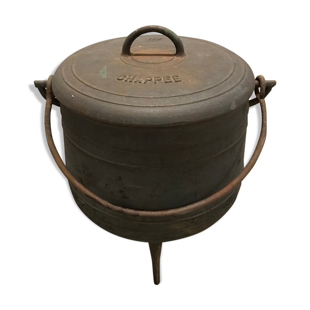 Chaudron En Fonte Ancien