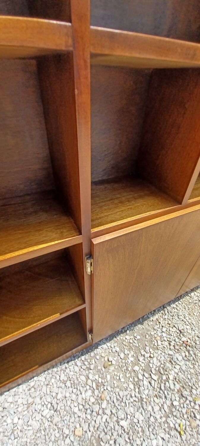Scandinavian open bookcase vintage 1950s open bookcase