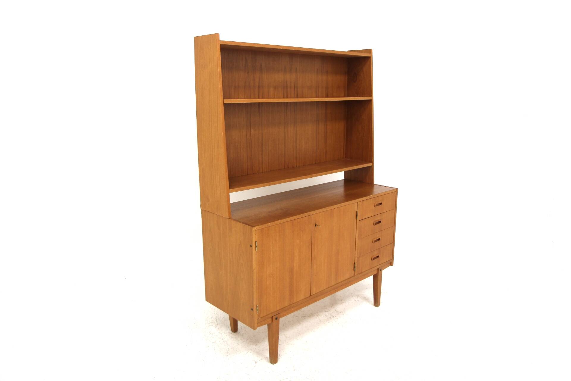 Scandinavian teak bookcase, Sweden, 1960