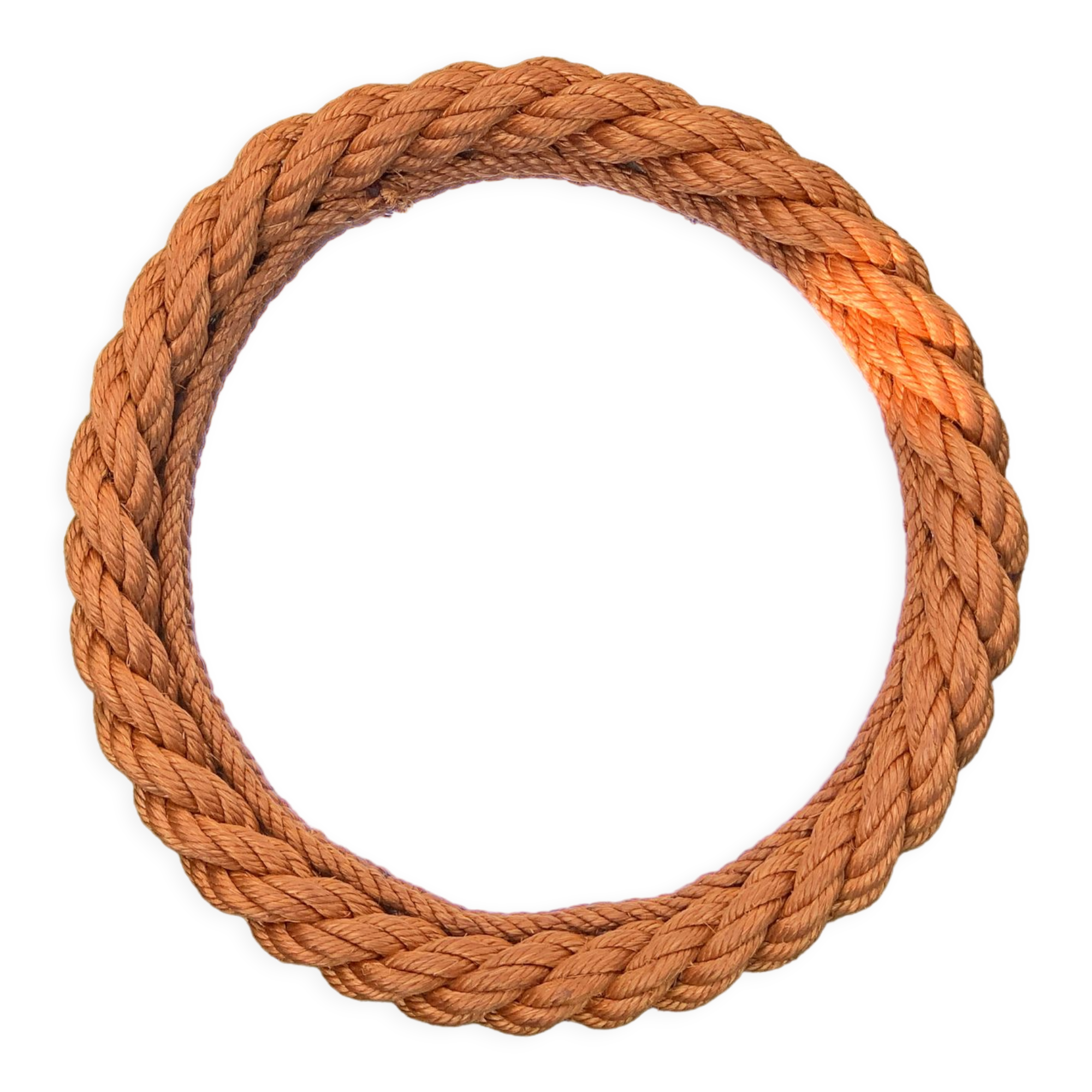 Design mirror in braided rope, 1960