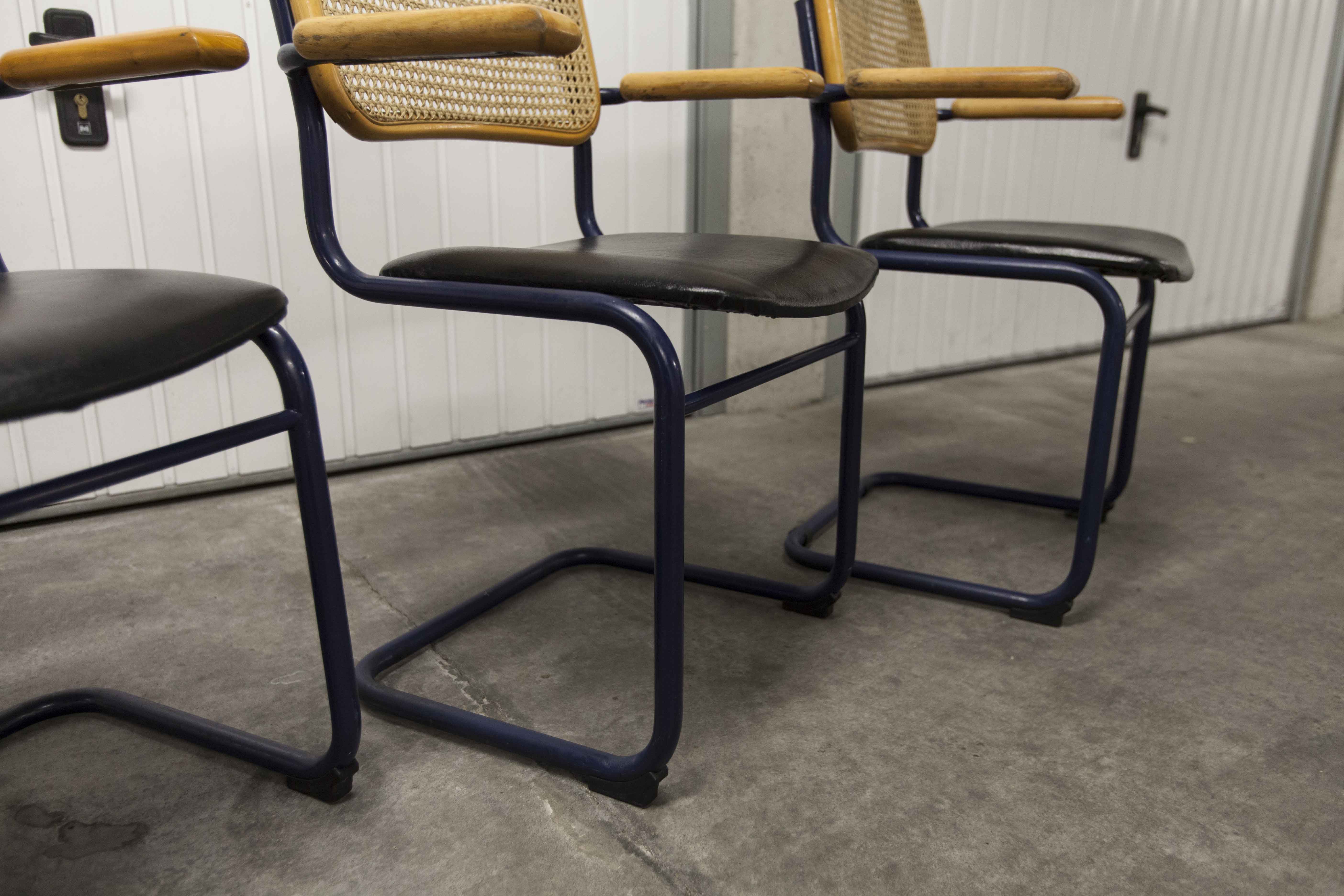 Lot of 4 armchairs creation Inova Paris