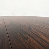 Scandinavian extendable rosewood dining table from the 60s/70s