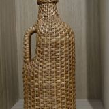 Large wicker bottle