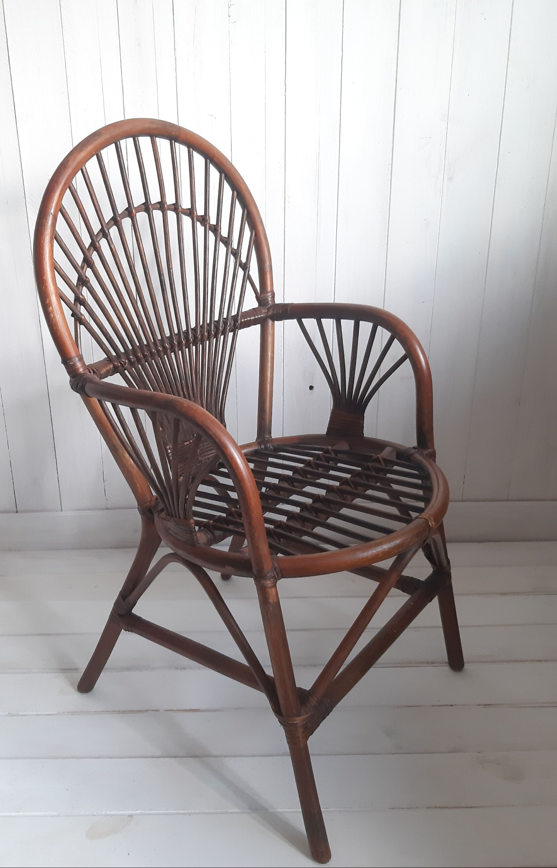 Chair rattan armchair