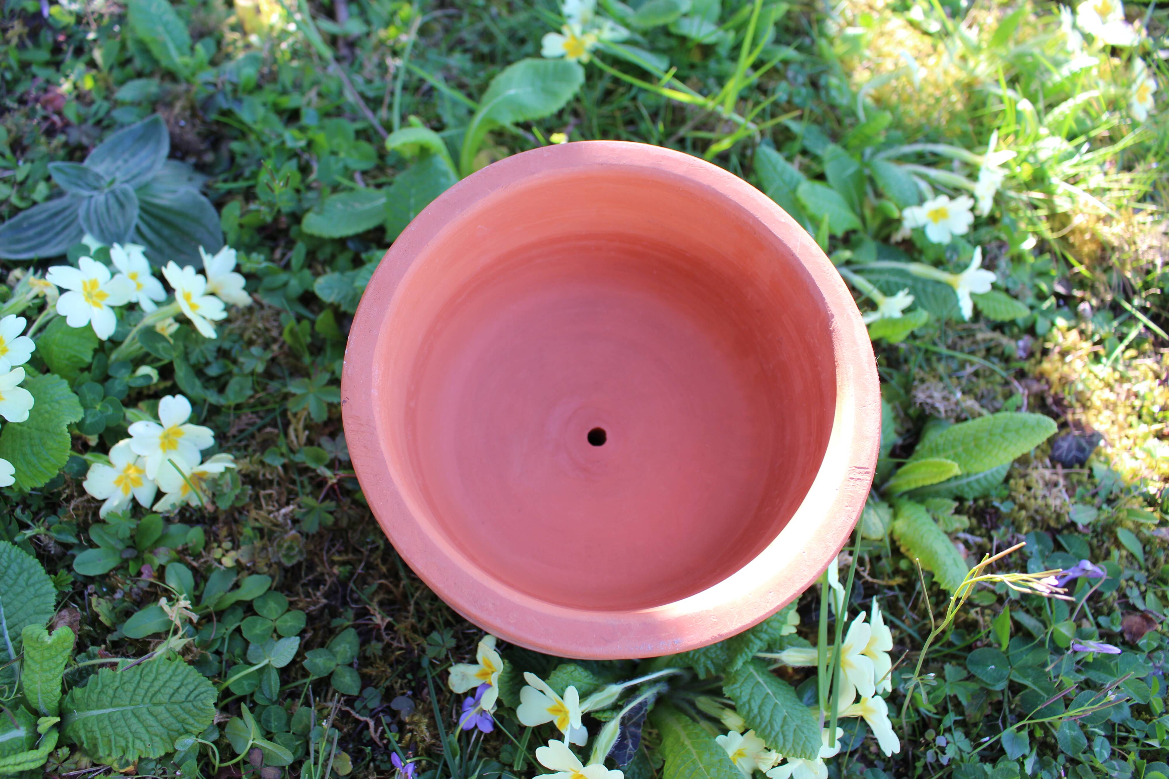 Terracotta cheese bell