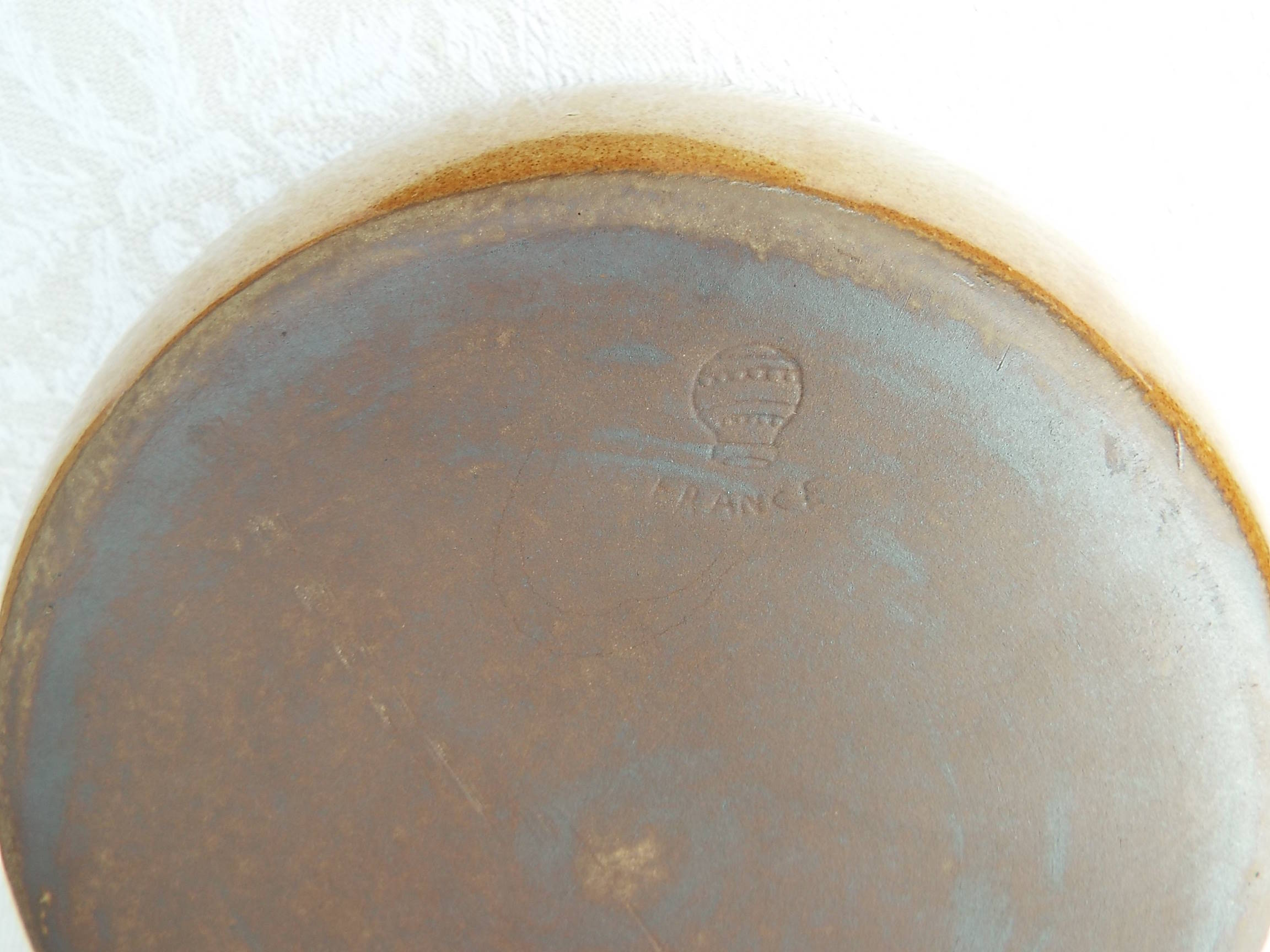 6 hollow plates sandstone Montgolfier
