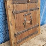Old wooden tribal window