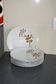 6 vintage porcelain plates with Bavaria flowers
