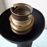 Pair of wrought iron lamp bases